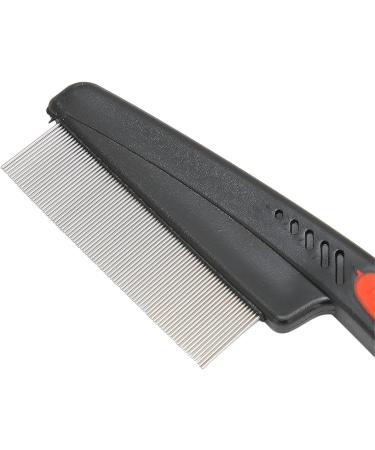 Flea Lice Comb - Stainless Steel Nit Removal Comb for Kids, Adults, Pets - Fine Tooth Grooming Comb with Metal Teeth - Buy Online on GoSupps.com