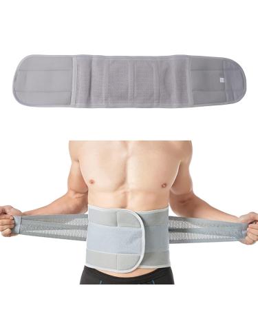 Lumbar Support XL Back Support Breathable Removable Lumbar Support Back Support for the Lower Back (Gray)