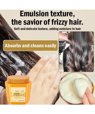 Amino Acid Essence Luxury Nourishing Hair Protein Cream Qingling Bird's Nest Amino Acid Essence Hair Care Amino Acid Essence Hair Protein Cream for Dry Damaged Hair (500ml) - Buy Online on GoSupps.com