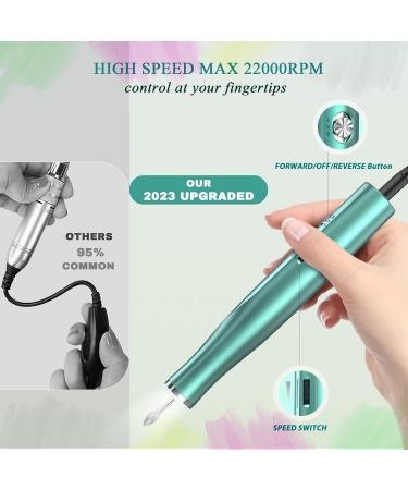 Zoccee 11-in-1 Electric Nail Cutter with Filing Light - Professional 22000 RPM Manicure Set for Gel & Acrylic Nails | International Shipping Available - Buy Online on GoSupps.com