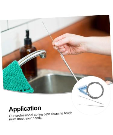 Baluue 6 Pcs Hose Cleaning Brush Dryer Vent Cleaner Brush Dryer Vent Cleaning Brush The Dishwasher Cleaner Crevice Cleaning Tool Pipe Cleaner Brush Pipeline Cleaning Kit Stainless Steel Bluex2pcs 20X5CMx2pcs - Buy Online on GoSupps.com
