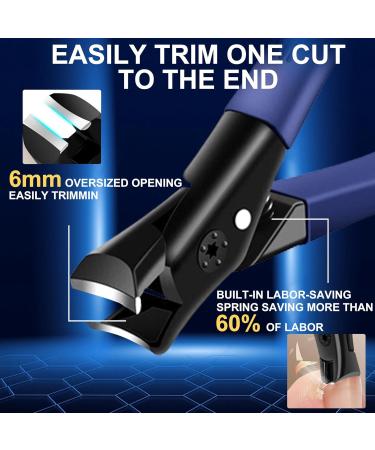 Toenail Clippers for Seniors | Durable Stainless Steel Nail Clippers for Thick Toenails | Best Men's Toenail Clippers - Buy Online on GoSupps.com