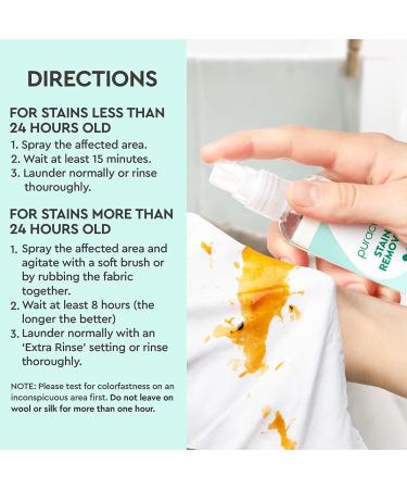 Puracy Laundry Stain Remover Refill - 6 SuperPlant Enzymes for Easy Stain Removal - Natural Ingredients - 48 fl oz - Buy Online on GoSupps.com