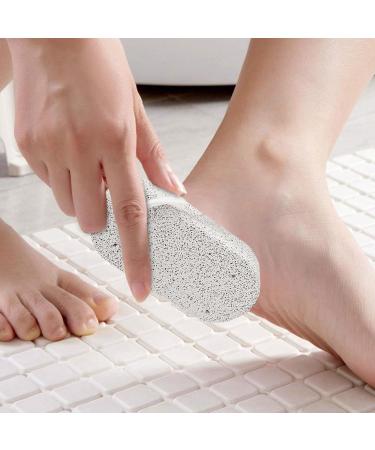 Stone For Feet Remover for Dead Skin 2 Pieces Pumice Stone for Heels Hands Palms Elbows and Body of Adults - Buy Online on GoSupps.com