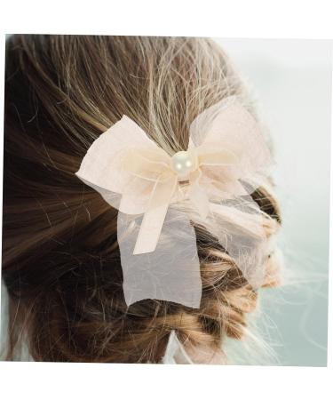 Didiseaon Bow Flower Mesh Lace Hairpin Hair Accessories Hair Accessories for Girls Tulle Hair Clip Girl Hair Accessories Girl Hair Bows Girls Bows Toddler Metal Vintage Headgear - Buy Online on GoSupps.com