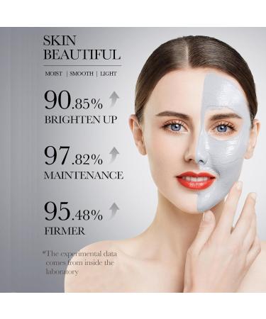 Dyceittdia Purifying Mask 10-piece Marine Mud Mask Applicator Mask Moisturising Mask Cleanses Pores Brightens Skin Diminishes Fine Lines - Buy Online on GoSupps.com