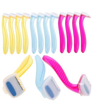 Beatifufu 15st bikini trimmer made of plastic hair clipper for the armpit razor manual fast hair removal with the razor women's cutter ABS Miss tool bulk