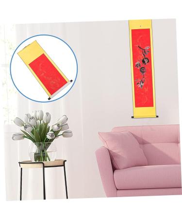 LALAFINA Portable Writing Aged Wall White Calligraphy Tea Home Asian Brush Blank Office Ink for As Shown 3 3X47.4X183CM - Buy Online on GoSupps.com