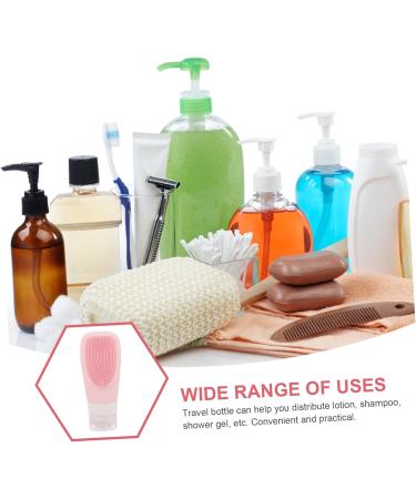 DOITOOL travel toiletries containers travel accessories conditioner travel size Travel Containers Silicone + plastic body wash shampoo set shampoo bottle Soap empty bottle - Buy Online on GoSupps.com