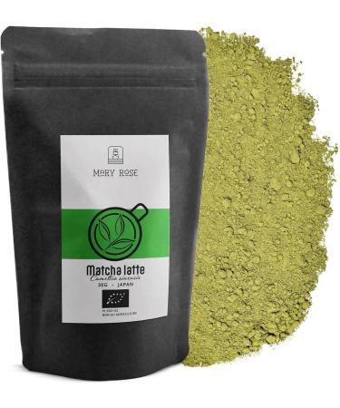 Mary Rose Matcha Latte BIO 30g - M lange de Matcha et de Sucre de Coco - Buy Online on GoSupps.com