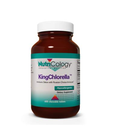 Nutricology King Chlorella 600 Chewable Tablets