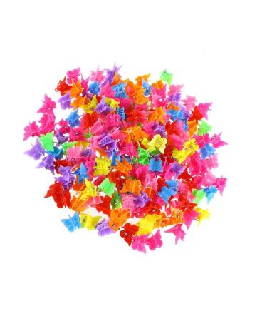 Butterfly Hair Clips Claw Barrettes 50 Pcs Hair Clips Mini Hair Claw Clip Jaw Clips for Girls Women Kids