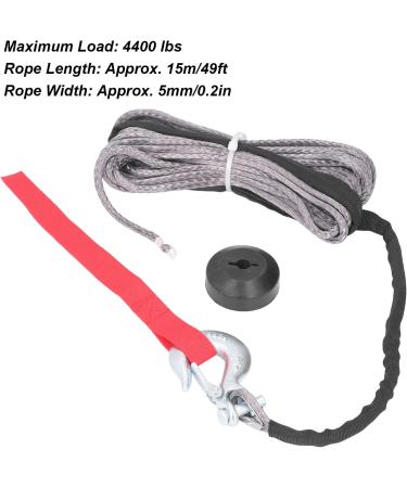 Buy Winch Rope Kit with Stainless Clevis Sling Hook - Durable Wear-Resistant & Maintenance-Free for Global Shipping - Buy Online on GoSupps.com