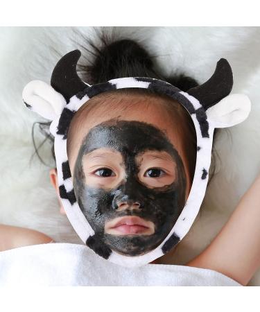 FRCOLOR 2 Pcs Milk Cow Animal Ear Spa Headband for Makeup & Skincare - Buy Online on GoSupps.com