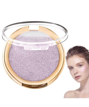 White Highlighter Long Lasting Shimmer Highlight Contouring Palette 6 Colors Makeup Palette Powder for Face Arms and Collarbones 04