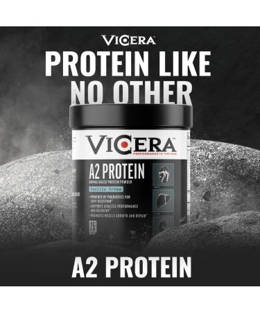 A2 Protein Powder Vanilla Creme 25 G Protein per Serving Organic A2/A2 Whey Casein Blend with Probiotics and Celtic Sea Salt Gluten Free Workout Supplement Non GMO 20 Servings 27.4 Oz Vanilla 1.71 Pound (Pack of 1) - Buy Online on GoSupps.com
