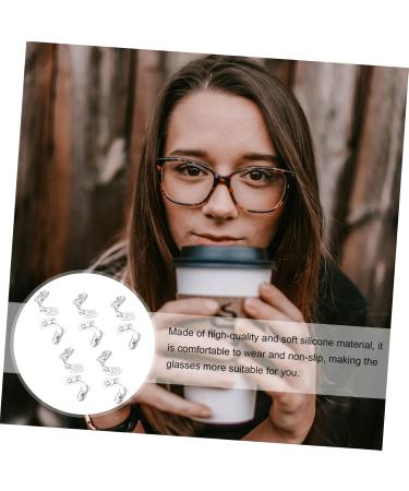 Buy Gleavi Glasses Replacement Nose Pads | 5 Pairs Soft Silicone for Glasses & Sunglasses | Medical Protection & Comfort - White Clear Pads - Buy Online on GoSupps.com