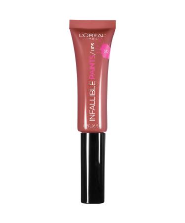 L'Or al Paris Infallible PAINTS/LIPS  Nude Star  0.27 fl. oz. 0.27 Fl Oz (Pack of 1) Nude Star