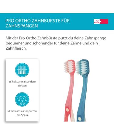 Edel+White Ortho Braces Toothbrush & Interdental Cleaner | Ultimate Teeth & Gum Care for Orthodontics - Buy Online on GoSupps.com