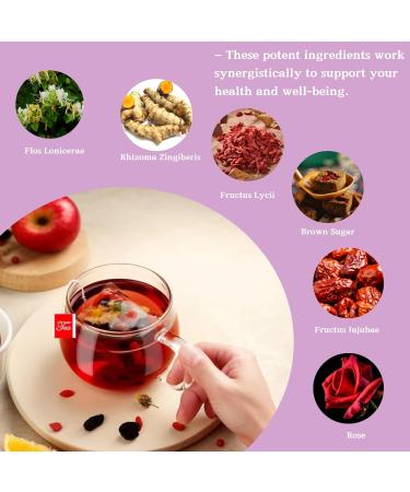 Siyolaherb Fibroid Tea - Natural Fertility & Hormone Balance for Women | Shrink Fibroids & Ovarian Cysts | Womb Detox & Healthy Pregnancy - Buy Online on GoSupps.com
