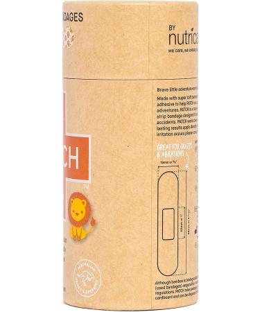 Patch Kids Bamboo Adhesive Bandages - Lion Design - 25 Count - Buy Online on GoSupps.com