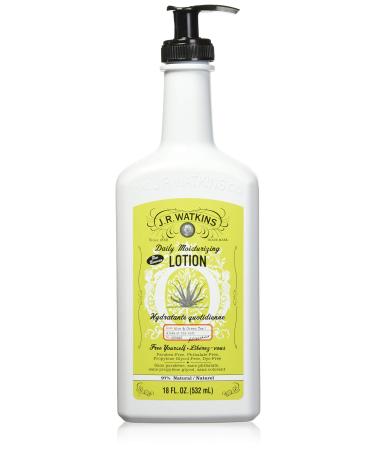 J R Watkins Daily Moisturizing Lotion Aloe & Green Tea 18 fl oz (532 ml)