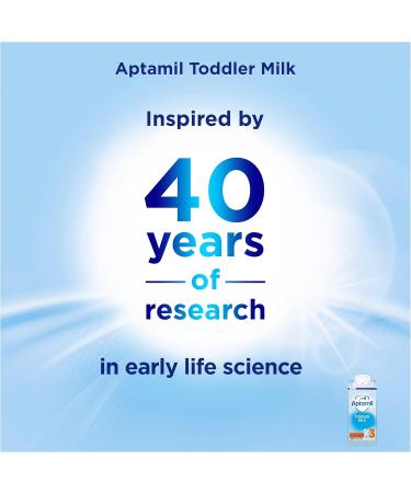 Aptamil 3 Toddler Baby Milk Ready to Drink Liquid Formula 1-3 Years 200ml - Pack of 1 - Buy Online on GoSupps.com