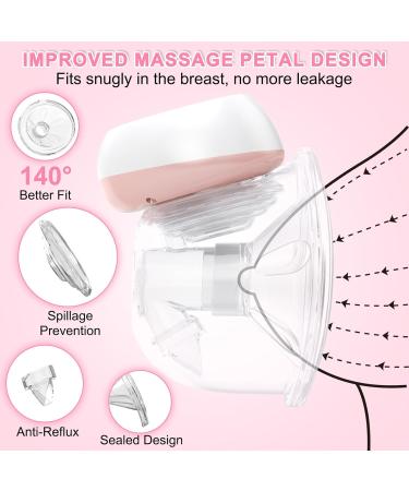 Portable Uleway Electric Milk Pump - Hands-Free Noise & Pain-Free | 3 Modes 9 Suction Levels LCD & Remote Control - Buy Online on GoSupps.com