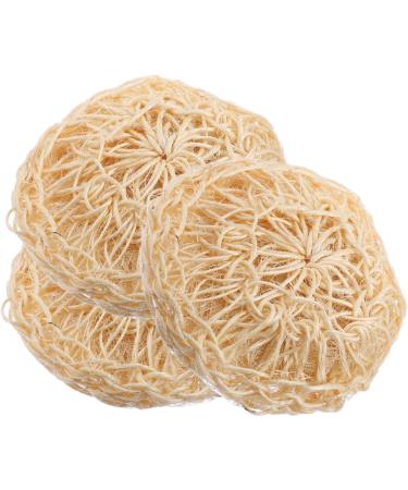 Angoily 15 Pcs Bath Cleaning Sponge Set - Portable Natural Loofah & Sisal Scrubber for Body - Travel-Friendly Bath Balls - Buy Online on GoSupps.com