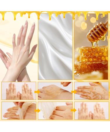 Honey Hand Mask Honey Peel off Hand Mask 24k Gold Hand Mask masque de r paration hydratant Honey Hand Mask Peeling Hand Mask r paration pour peau rugueuse pour hommes & femmes - Buy Online on GoSupps.com