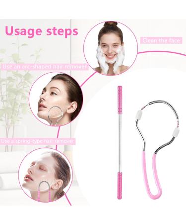 Lot de 4 pilateurs Visage Manuels Ressort Outils de Filetage INOX pour P ques et Carnaval pilation Rapide Joues et L vres pour Maquillage de F te Kit Beaut Portable 2026 - Buy Online on GoSupps.com