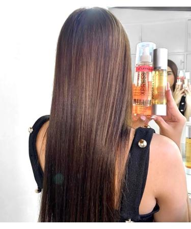 UNNIQUE Pure Argan Oil Hair Serum - Frizz Control & Shine for All Hair Types - 4.05 FL OZ - Buy Online on GoSupps.com