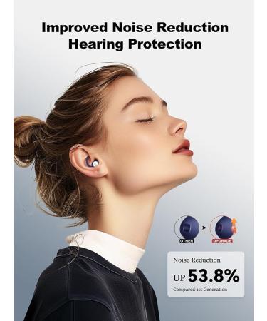 Buy Ear Plugs for Sleeping - Silicone Noise Cancelling 2 Pairs | 33dB Noise Reduction for Sleep & Snoring - International Shipping - Buy Online on GoSupps.com