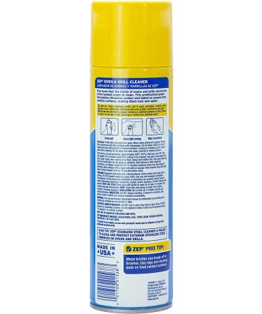 Zep Heavy-Duty Oven and Grill Cleaner ZUOVGR19 (2-Pack) Dissolves Grease on Contact - Buy Online on GoSupps.com