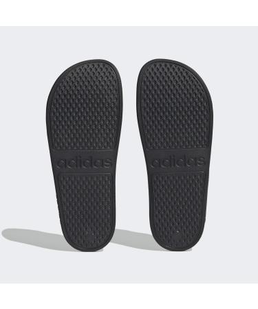 Buy adidas Unisex Adilette Aqua Logo Slides 40.5 EU - Core Black | International Shipping Available - Buy Online on GoSupps.com