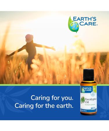 Earth's Care Eucalyptus Oil - 100% Natural Eucalyptus Essential Oil - for Aromatherapy - Steam Distilled - 1 Fl OZ (4 Bottles) Eucalyptus 1 Fl Oz (Pack of 4) - Buy Online on GoSupps.com