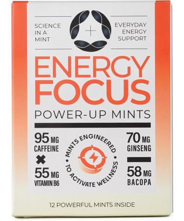 Optii Mint Energy & Focus Mints | Sugar-Free Plant-Based Clean Energy | 12 Pieces - Buy Online on GoSupps.com