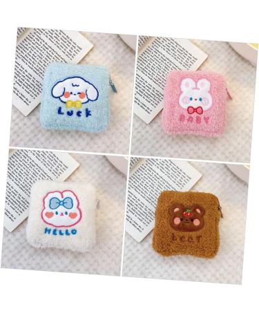 Buy Gleavi 4-Piece Women's Period Kit Storage Bags | Perfect for Bandages Tampons & Hygiene Essentials | Ideal for Teens & Women - Buy Online on GoSupps.com