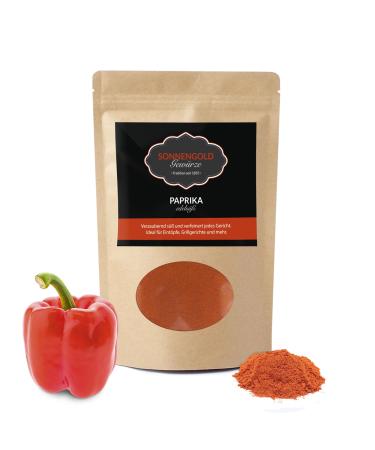 Sonnengold Spices - 700g of Premium Sweet Peppers from Spain - 100-120ASTA - Explosive Taste - Master Quality Since 1855 - Hand Packed in Eco Friendly Packaging