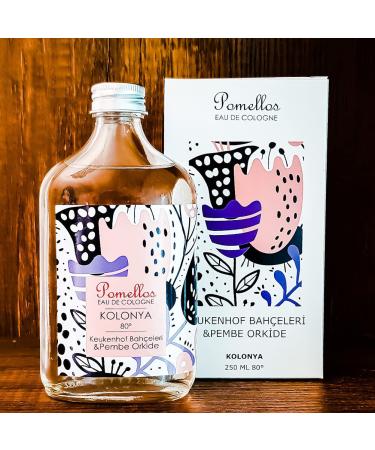 Pomellos Eau de Cologne by eeose (Keukenhof Gardens & Pink Orchid 250ml) Keukenhof Gardens & Pink Orchid 8.5 Fl Oz (Pack of 1) - Buy Online on GoSupps.com