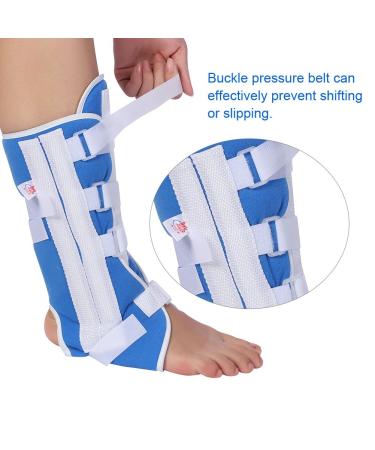 Adjustable Drop Foot Brace & Ankle Support for Achilles Tendonitis - Stabilizer for Sports Injuries Joint Pain Relief & Heel Spurs - Unisex (L - Buy Online on GoSupps.com