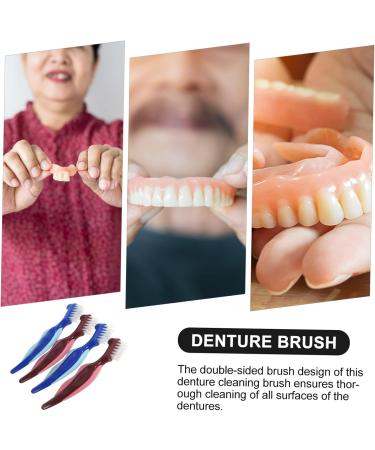 GARVALON 4-Piece Travel Toothbrush Set for Prostheses & Retainers - Ultimate Cleaning Tools - Buy Online on GoSupps.com