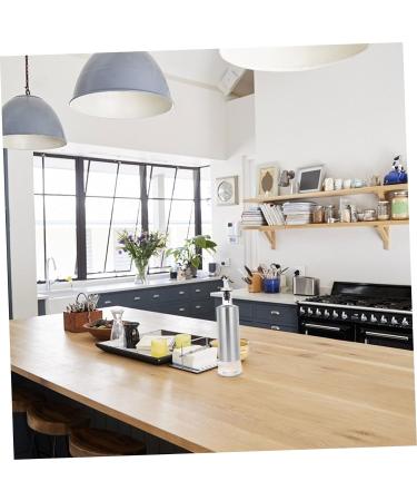 Zerodeko 2pcs Stainless Steel Oil Bottle Kitchen Oil Dispenser Portable Oil Storage Container Glass Containers for Liquids Oil Container Syrup Dispenser Oil Filter Pot Household - Buy Online on GoSupps.com