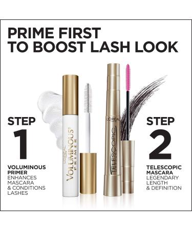 L'Oreal Paris Telescopic Original Lengthening Mascara Carbon Black - 0.27 Fl Oz - Buy Online on GoSupps.com