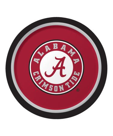 Creative Converting University of Alabama Dinner Paper Plates-8 Pcs, 8 Count (Pack of 1), Luncheon Napkin - Buy Online on GoSupps.com