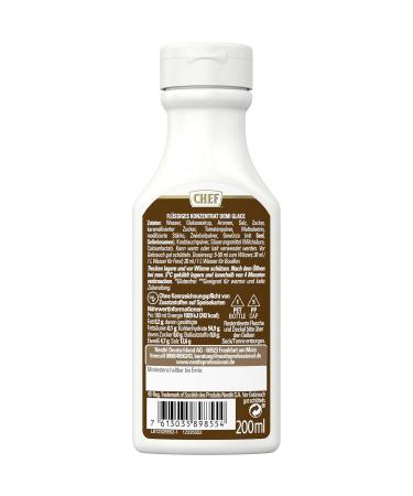 Buy CHEF Liquid Concentrate Demi Glace - 100% Natural Flavor Boost for Savory Dishes (200ml) - International Shipping Available - Buy Online on GoSupps.com