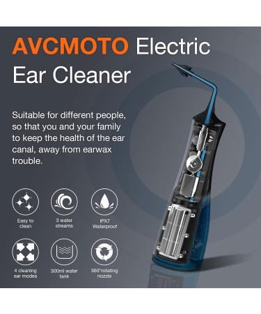 Electric Ear Wax Removal Kit - Waterproof Rechargeable 4 Modes Safe & Effective for Adults & Kids - Buy Online on GoSupps.com