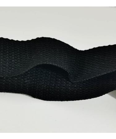 Adjustable Yoga Mat Shoulder Straps - Durable Cotton Sling for Easy Carrying (Black) - Buy Online on GoSupps.com