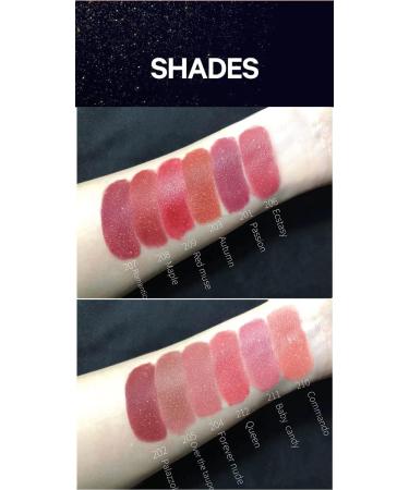  G n rique Interookie Lip Glaze Bling Matte Lip Colo Crystal Diamond Fine Glitter Matte (206) - Buy Online on GoSupps.com