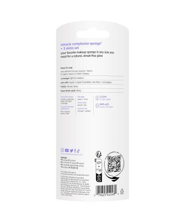 Real Techniques Sunrise to Sunset Miracle Complexion Sponge Set - 4 Piece Kit with 3 Mini Sponges | International Shipping Available - Buy Online on GoSupps.com